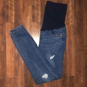 Maternity skinny jeans